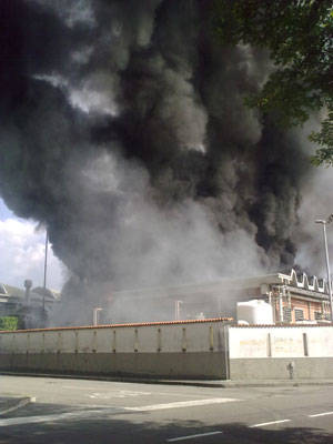 incendio castellanza azienda tessile Antonio E. Scanagatta