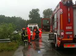 incidente capolago macchina ribaltata