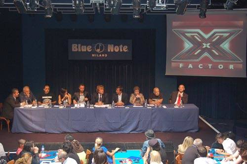 x factor milano blue note 2010