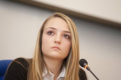 chiara giovani premiazione 2010