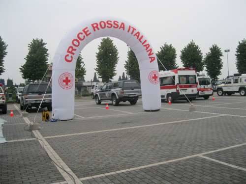 esercitazione cri protezione civile croce rossa solbiate olona 16-10-2010