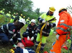 esercitazione protezione civile croce rossa italiana solbiate olona 2010