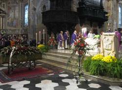 funerali alma pizzi varese ottobre 2010 basilica san vittore
