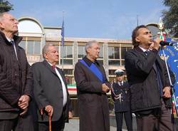 inaugurazione monumento magistrati uccisi dalla mafia procura busto arsizio audio porfidio speroni