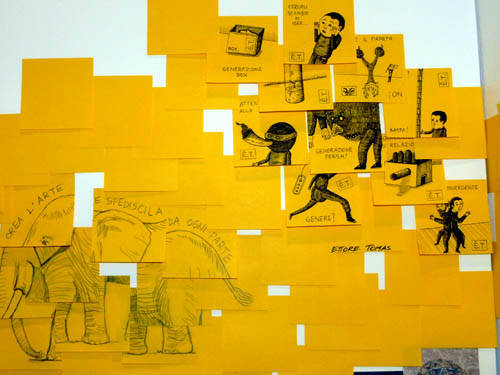 mostra post-it 