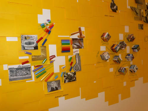 mostra post-it 