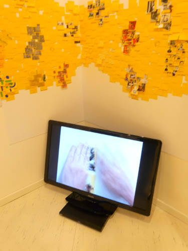 mostra post-it 