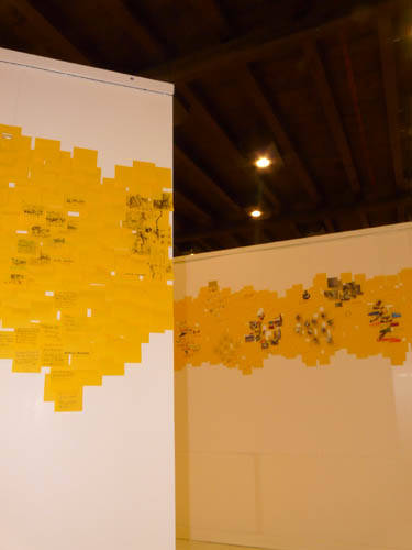 mostra post-it 