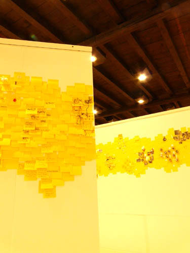 mostra post-it 