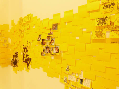 mostra post-it 