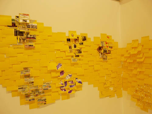 mostra post-it 