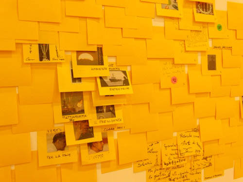 mostra post-it 