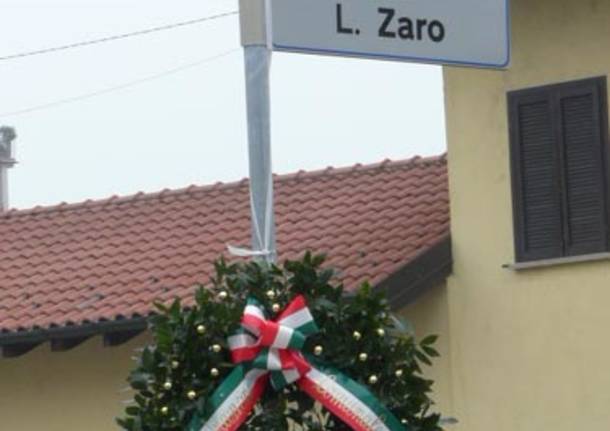 piazza zaro inaugurazione luciano 