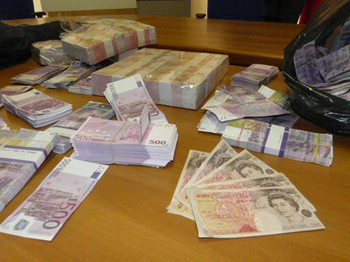 banconote false rom 