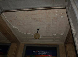 crollo controsoffitto gallarate