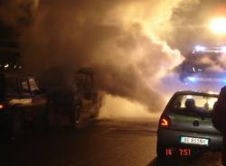 fuoristrada fiamme cassano magnago