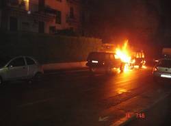 fuoristrada fiamme cassano magnago