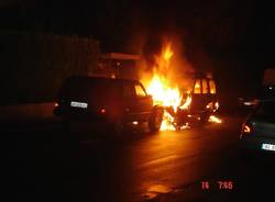 fuoristrada fiamme cassano magnago