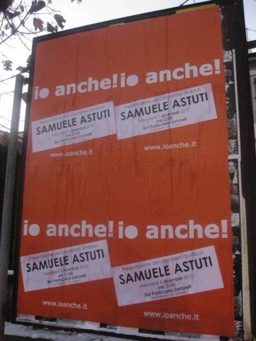 samuele astuti campagna elettorale