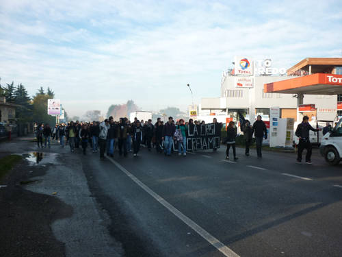 studenti saronno corteo
