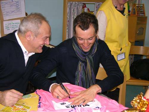 ivan basso in pediatria ospedale del ponte ponte sorriso