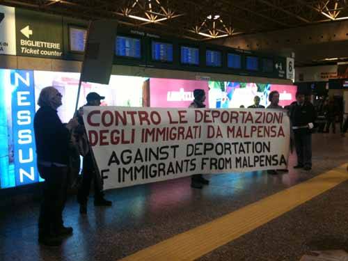 malpensa manifestazione 18 dicembre 2010