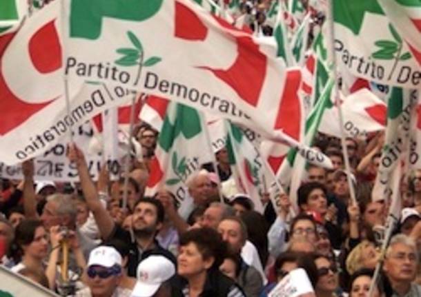 manifestazione partito democratico roma