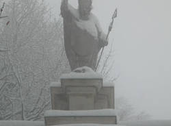neve sacro monte dicembre 2010 foto Carlo Zanzi