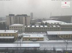 nevicata 17 dicembre 2010 situazione webcam legnano