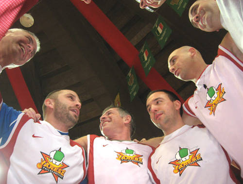 partita consorzio dirigenti pallacanestro varese dicembre 2010