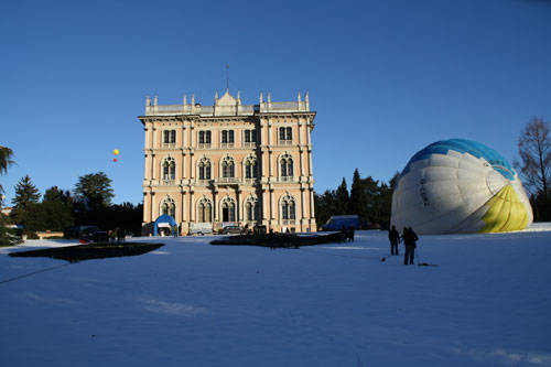 varese in mongolfiera ville ponti 2010