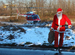 vigili del fuoco natale 2010 busto arsizio consegna regali