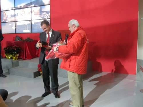 volandia 23-12-2010 premiazione volontari amici di volandia marco reguzzoni