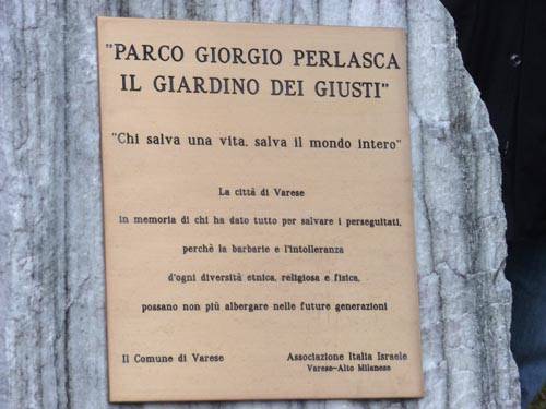 commemorazione perlasca marrone