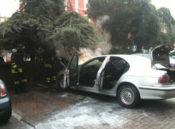 incendio gallarate gennaio 2011 banca intesa