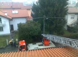 incendio tetto besozzo gennaio 2011