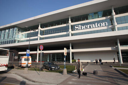 Malpensa Sheraton albergo inaugurazione gennaio 2011