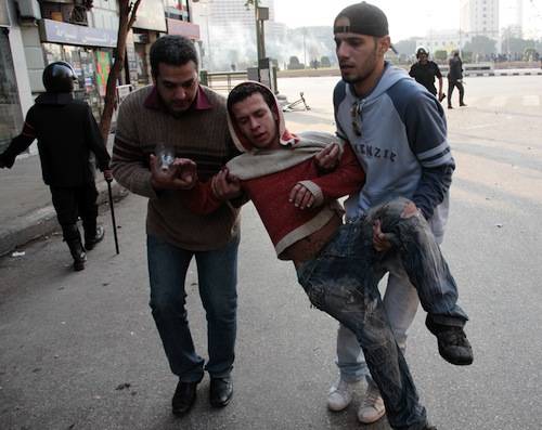 protesta egitto cairo