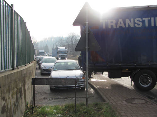 camion autoarticolato traffico gornate olona