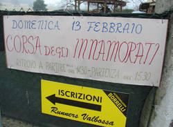 corsa degli innamorati vegonno azzate san valentino 2011