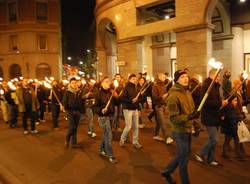 corteo casapound foibe
