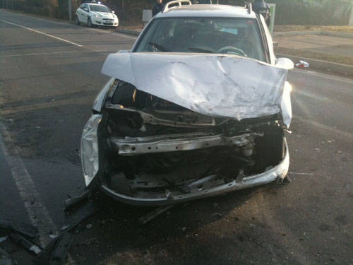 incidente tradate frontale