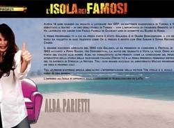 isola dei famosi 2011 schede personaggi 