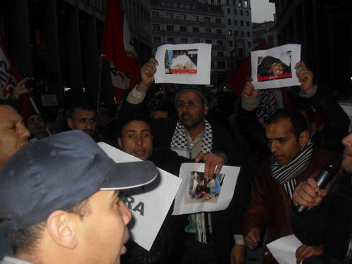 proteste milano libia
