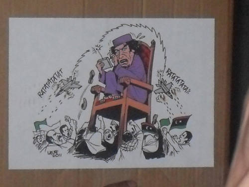 proteste milano libia