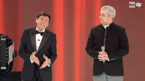 sanremo 2011 terza serata davide van de sfroos