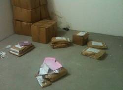 schede elettorali abbandonate gallarate