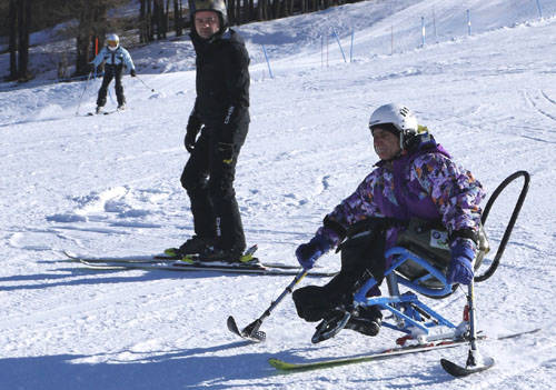 sci disabili freerider