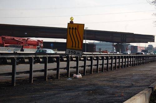 avanzamento lavori bivio lainate como chiasso autostrada a8 a9