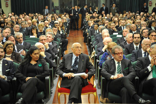 giorgio napolitano presidente della repubblica universita insubria